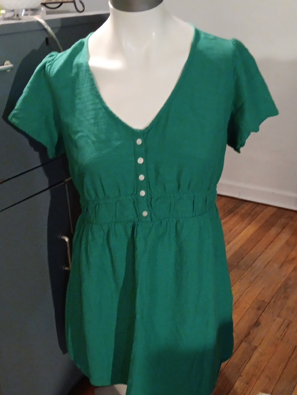 Isabel by Ingrid + Isabel Green Dress with Pockets